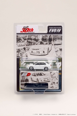 1/64 Mitsubishi Lancer RS Evolution IV / 頭文字D 岩城 清次 VS 藤原 拓海 2