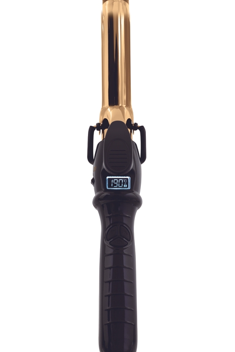 アイビル D2アイロン ロングバレル ゴールド25mm