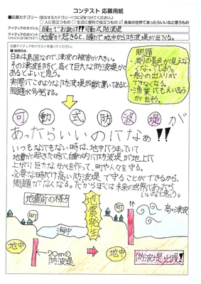 優良発明賞 愛知県 刈谷市立住吉小学校 水谷 総王さん