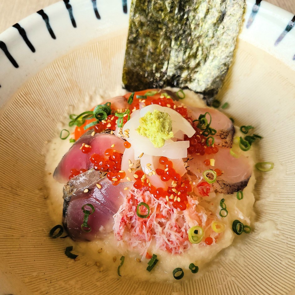 初秋の味覚7種丼