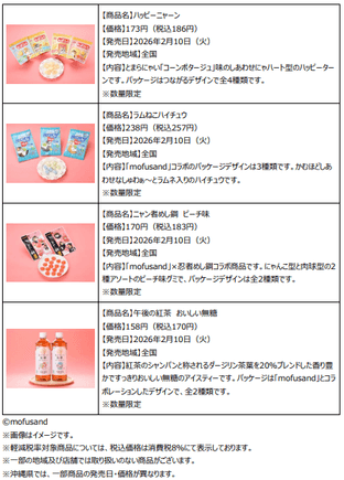 ＜リリース内商品詳細(3)＞