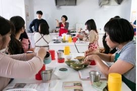 試食の様子