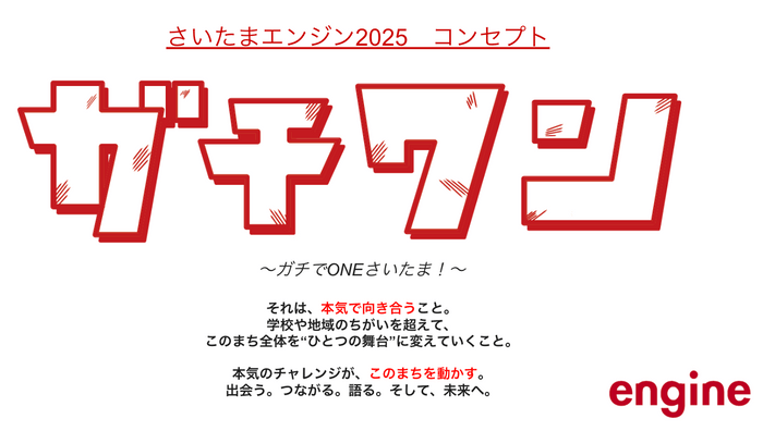 さいたまエンジン2025のコンセプト