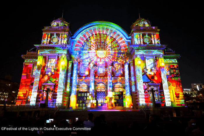 ［昨年度の光のルネサンス2019 第1部Art of Lightの様子］