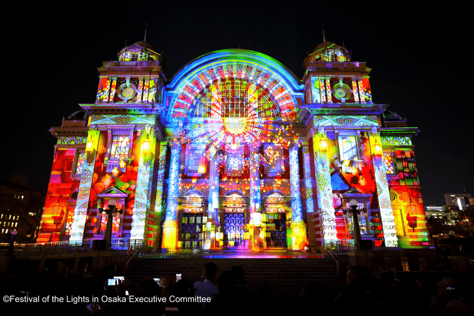 ［昨年度の光のルネサンス2019 第1部Art of Lightの様子］