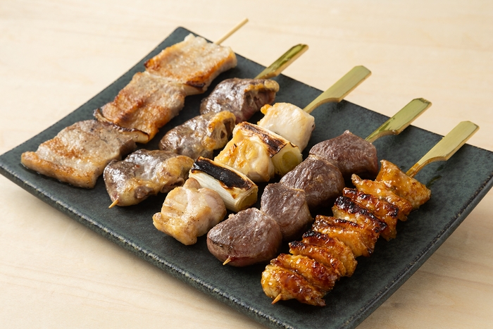 みつせ鶏の焼き鳥 各種 税込210円~