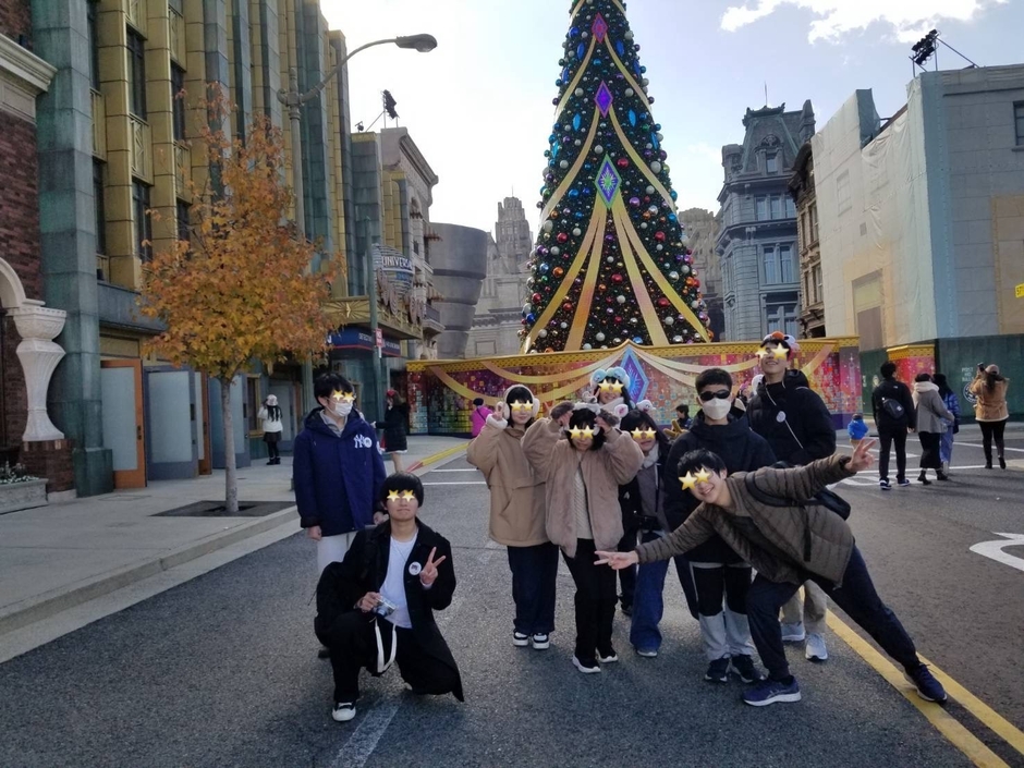 修学旅行「クリスマスはユニバで会おう」(1)