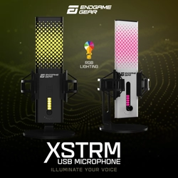 ハイレゾ録音・ノイズキャンセリング機能搭載のUSBマイク　 Endgame Gear「XSTRM エクストリーム」を11月10日発売