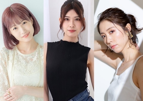 腸活マスター 左から「初めての腸活」担当 朝長美桜さん/「からだを動かして腸活」担当 渡辺弓華さん/「食・知識」担当 菅野広恵さん