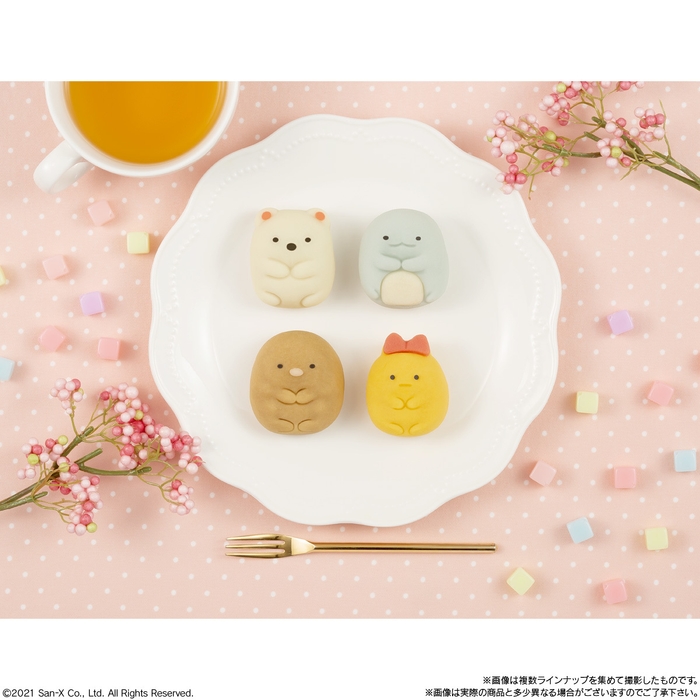 食べマス すみっコぐらし(しろくま・とかげ)/(とんかつ・えびふらいのしっぽ) イメージ