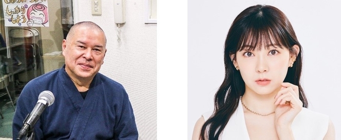 海龍王寺 住職 石川重元 師(左)/ モデル・タレント渡辺美優紀 氏(右)