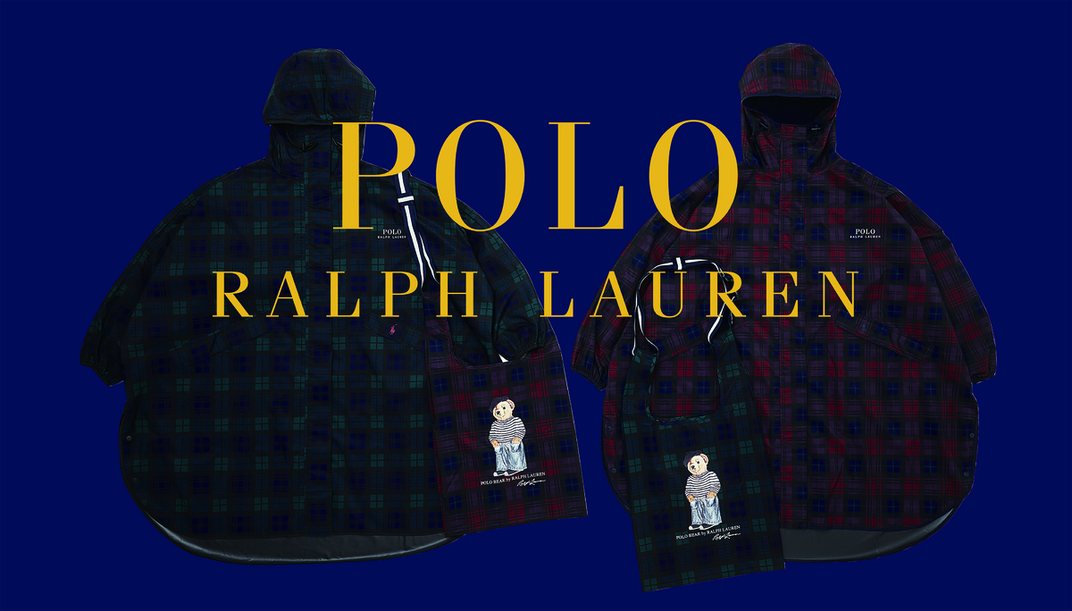 【MOONBAT】人気ブランド〈POLO RALPH LAUREN（ポロ ラルフ ローレン）〉22秋冬レイングッズのご紹介