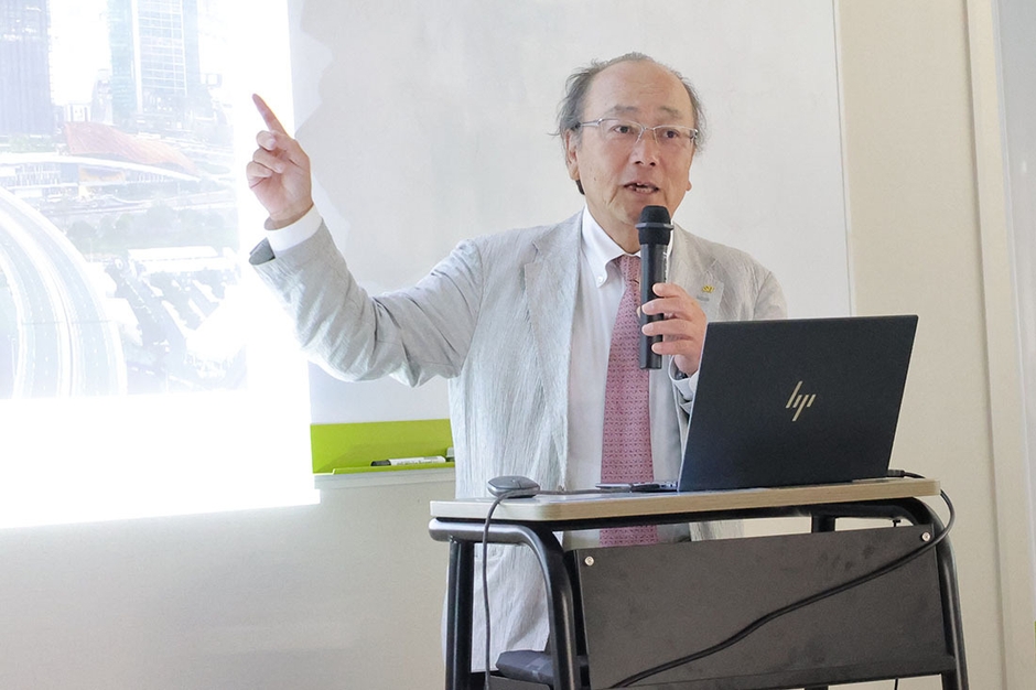 学校法人芝浦工業大学　常務理事 木村 雅一による特別講義