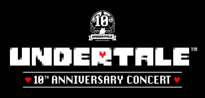 UNDERTALE 10th Anniversary Concert ロゴ