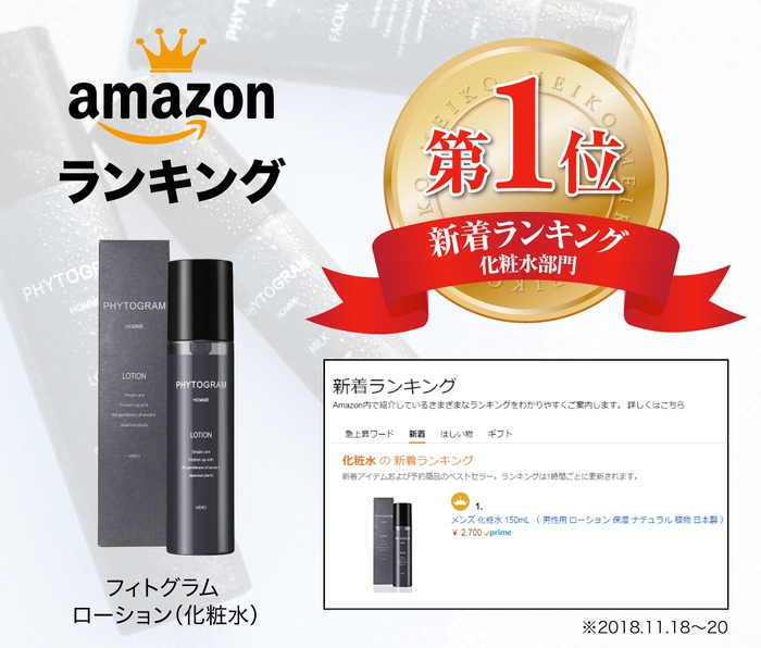 Amazon新着ランキング1位獲得