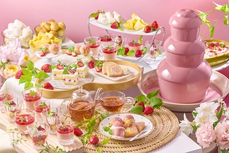 いちごスイーツ×食べ放題ビュッフェ
春メニュースタート！
鮮度抜群の豪華食材を食べつくす！大江戸三つ星バイキング