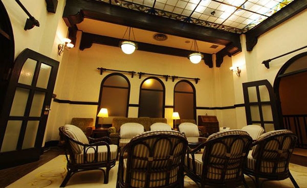 ▲旧館2階 ライブラリー(現在入館不可)