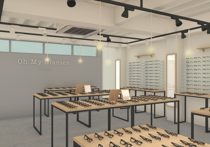 Oh My Glasses TOKYO 吉祥寺店 完成予想CG(1)