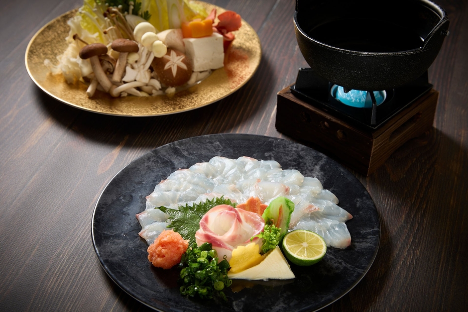 季節魚のしゃぶしゃぶ