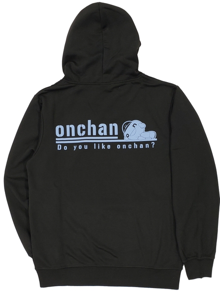 onちゃんダンボールニットパーカー(ブラック後)