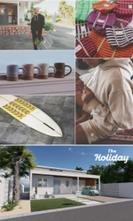 SNSで話題の“旅するように暮らす”をテーマとした ライフスタイルブランド「The Holiday」がオンラインストアを 10月22日(金)遂にオープン！