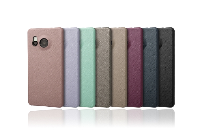 GRAMAS COLORS サフィアーノPUレザーケース for AQUOS R8