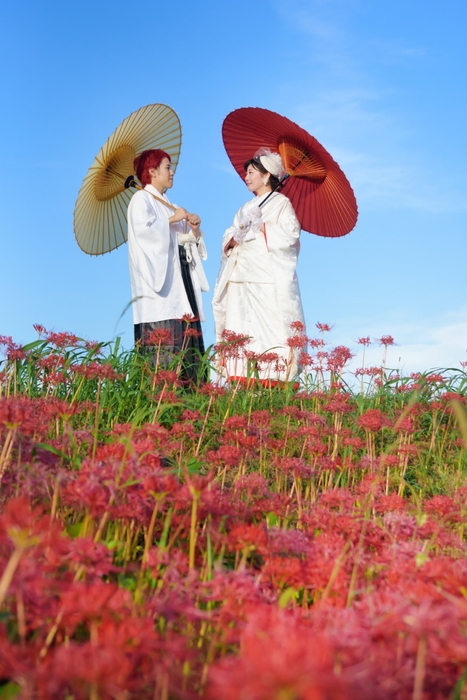 結婚式当日に撮影した写真の一枚