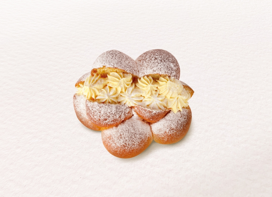 雲のクリームパン