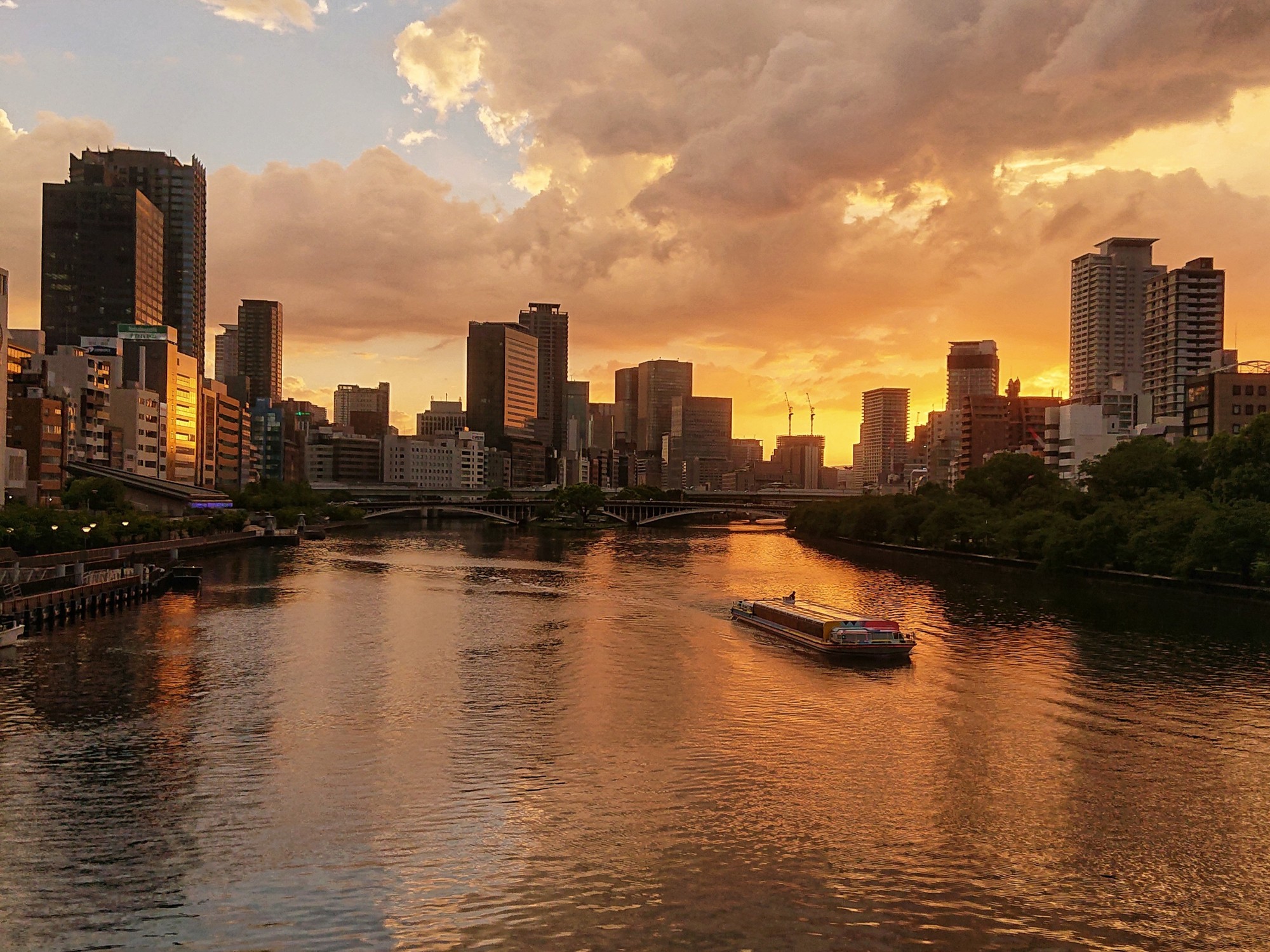 一日の終わりに中之島へショートトリップ「よりみちSunset Cruise」を期間限定運航！