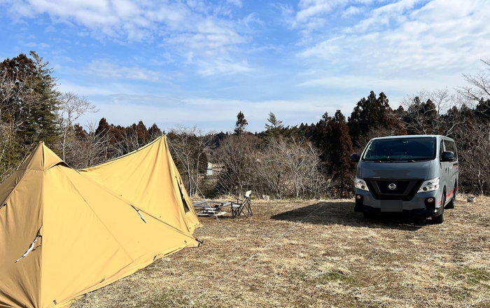 カーシェアリングで手ぶらキャンプ(1)