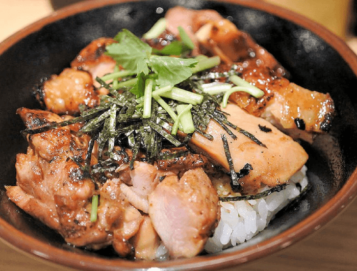 大山鶏丼