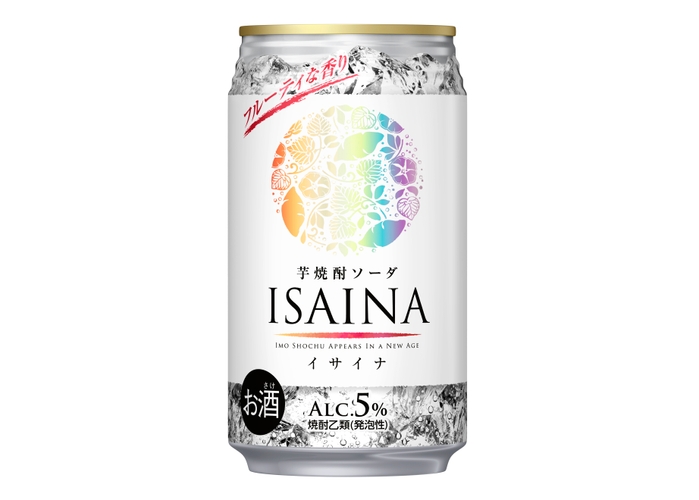 「ＩＳＡＩＮＡ」芋焼酎ソーダ５％ ３５０ｍｌ