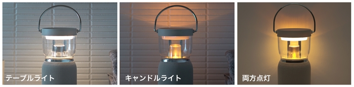 シーンで選べる2つのライト