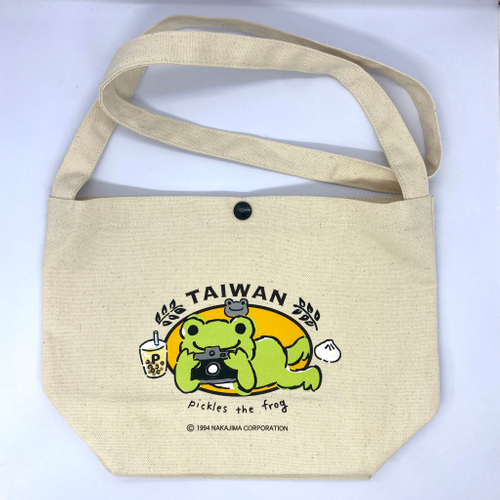 pickles the frog×TAIWAN ポシェット（写真撮り・横）
