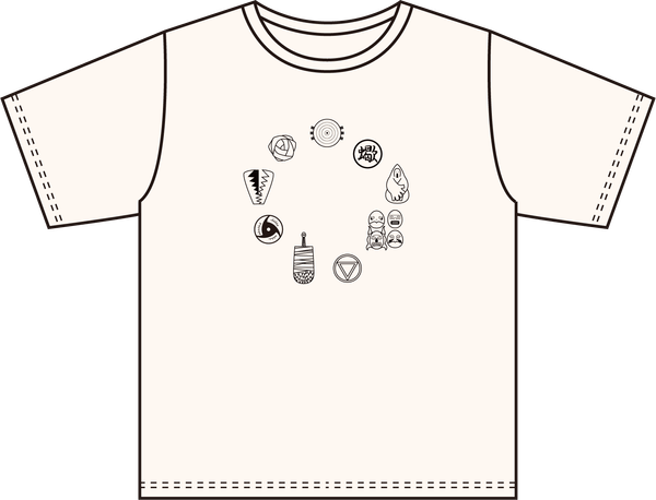 ▲SHINOBIZATO＋　「暁」アイコンTシャツ