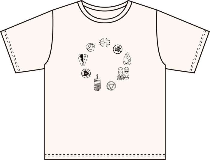 ▲SHINOBIZATO+ 「暁」アイコンTシャツ