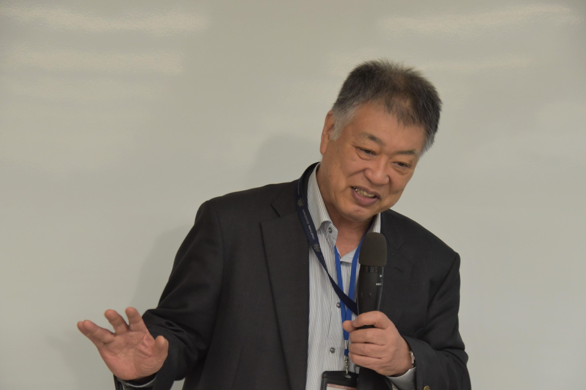 最終講義での稲葉教授