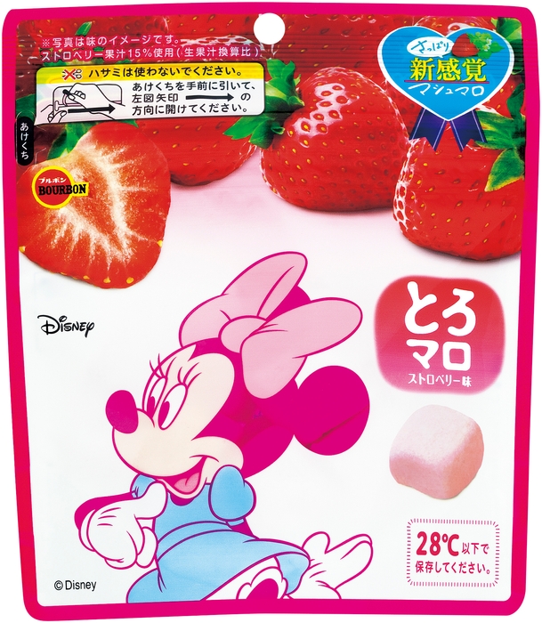 とろマロストロベリー味(ミニーマウス)
