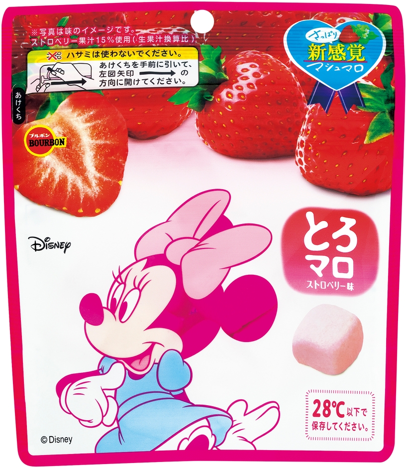 とろマロストロベリー味(ミニーマウス)