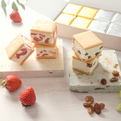 堀江バターサンド アソート8 レーズン・イチゴ 各4個入 2,800円