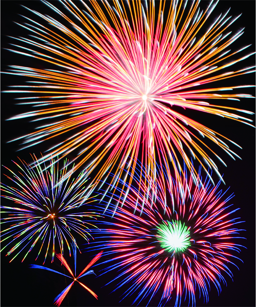 鹿沼72カントリークラブの花火