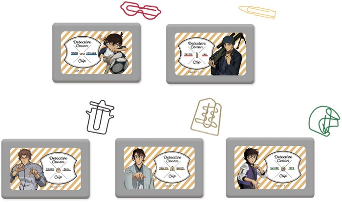 クリップ(全5種） 