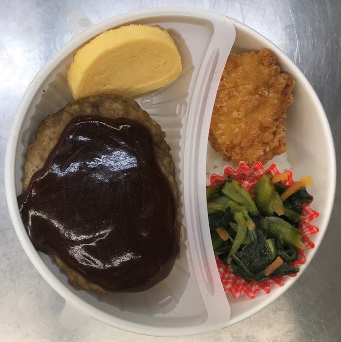 黄金デミグラスハンバーグ弁当　（イメージ）