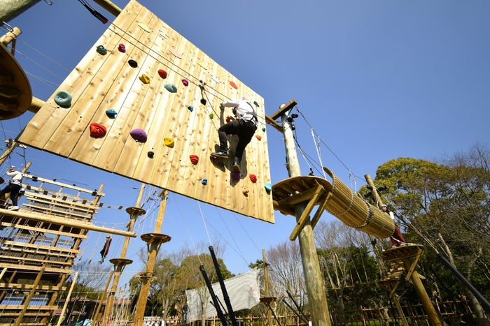 「アッパレ!戦国大冒険!」で巨大アスレチックに挑戦!