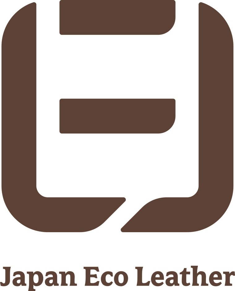 新しいロゴ Japan Eco Leatherの頭文字であるJ、E、Lをひとつのシンボルとし、また、日本の“日”も表現しています