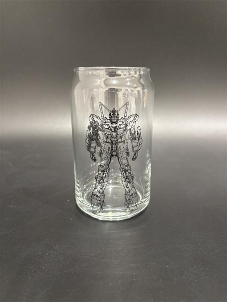 【B賞】実物大ユニコーンガンダム立像缶型グラス