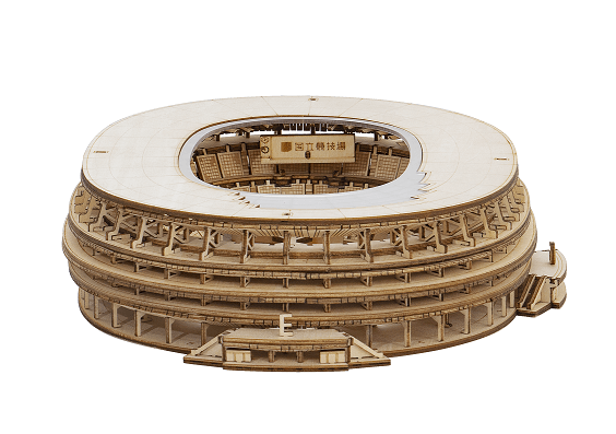 国立競技場ウッドパズル2 (画像はイメージです)