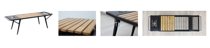 多用途で使えるアウトドアテーブル