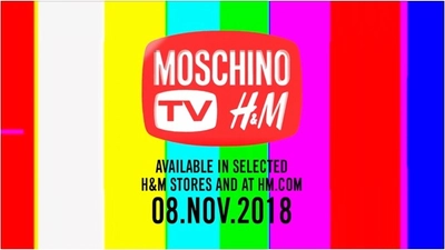 架空のチャンネル「MOSCHINO [tv] H&M」登場！