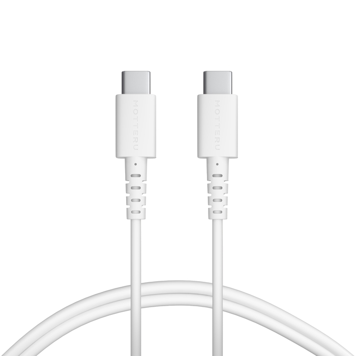 Type-C to Type-Cケーブル(MOT-CBCCG)エアリーホワイト